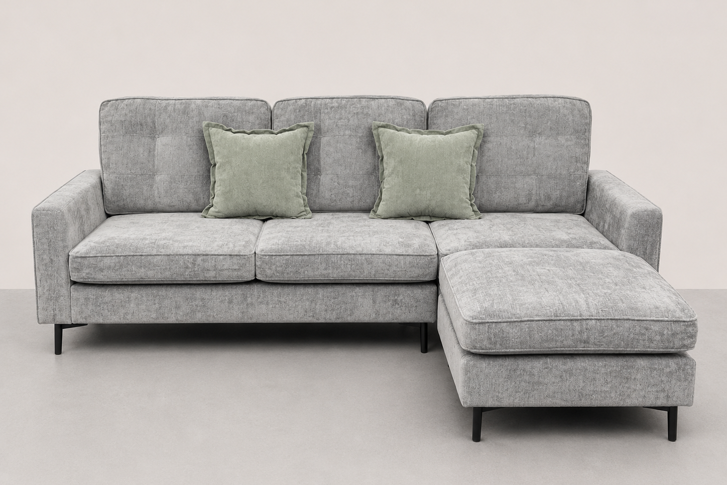 3 Seater with Chaise Sofa