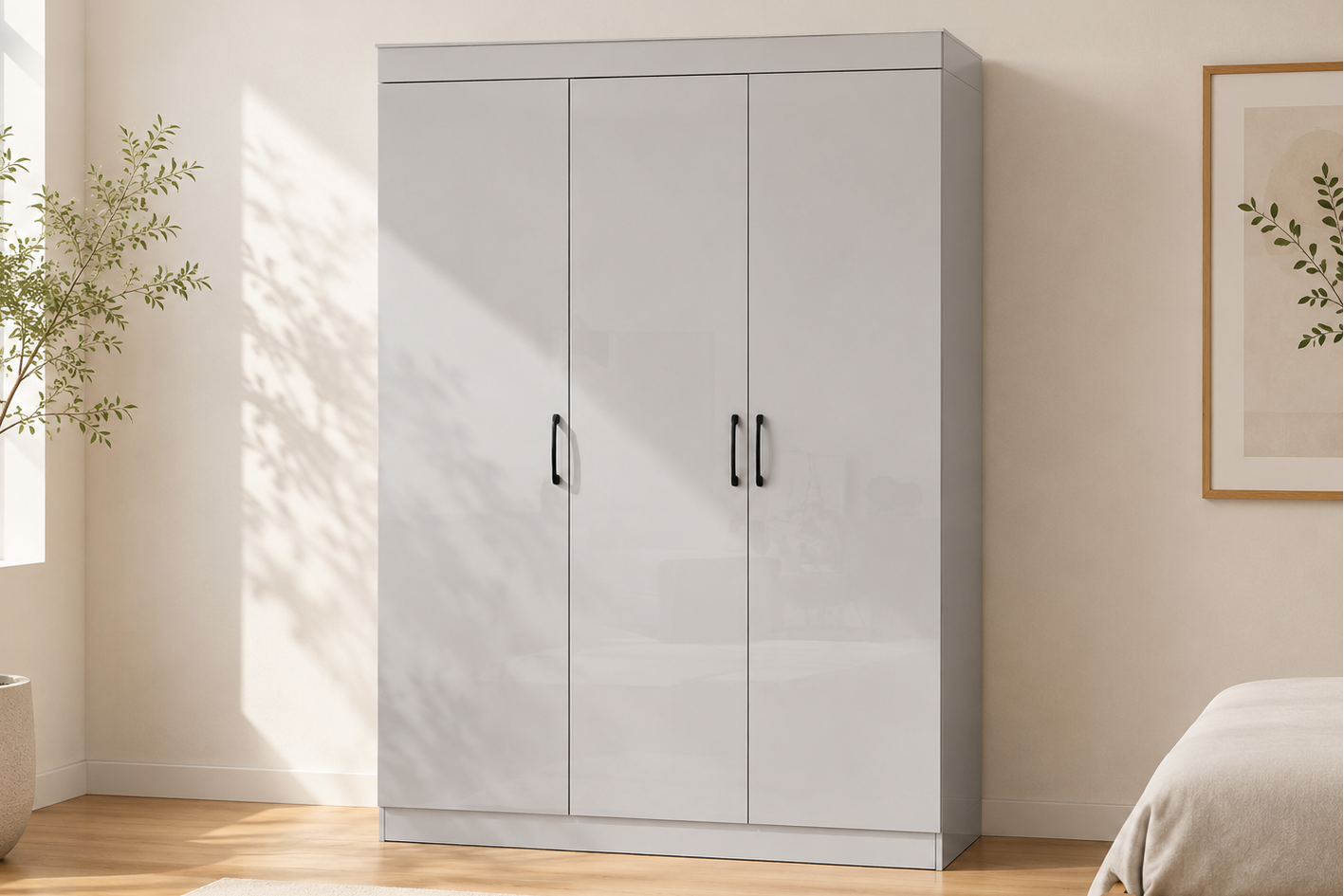 3 Door Wardrobe (1.2m wide)