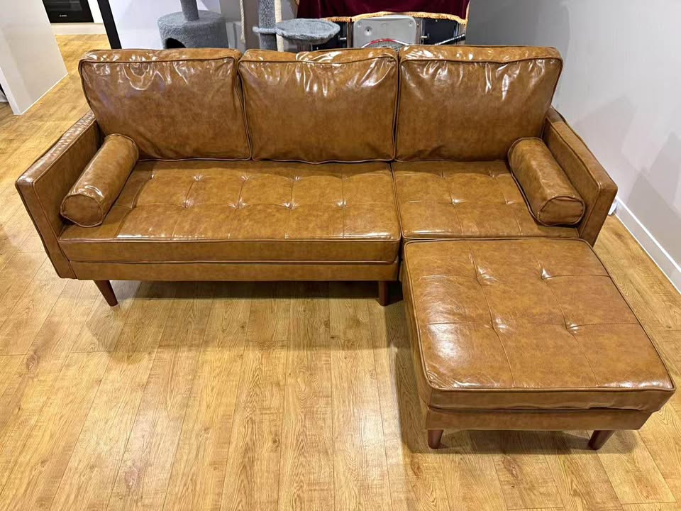 Leather Sofa Set
