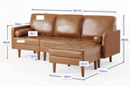 Leather Sofa Set