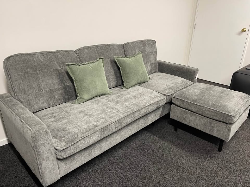3 Seater with Chaise Sofa