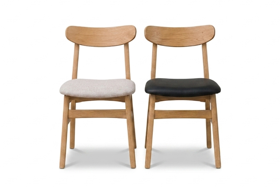 Classic rubberwood Dining Chair - Natural