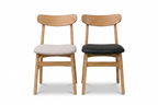 Classic rubberwood Dining Chair - Natural