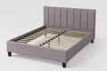 COMFORTA Upholstered Bed Frame with Headboard