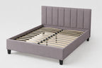 Comforta Queen Bed & Medium Firm Mattress Package - Sand Color