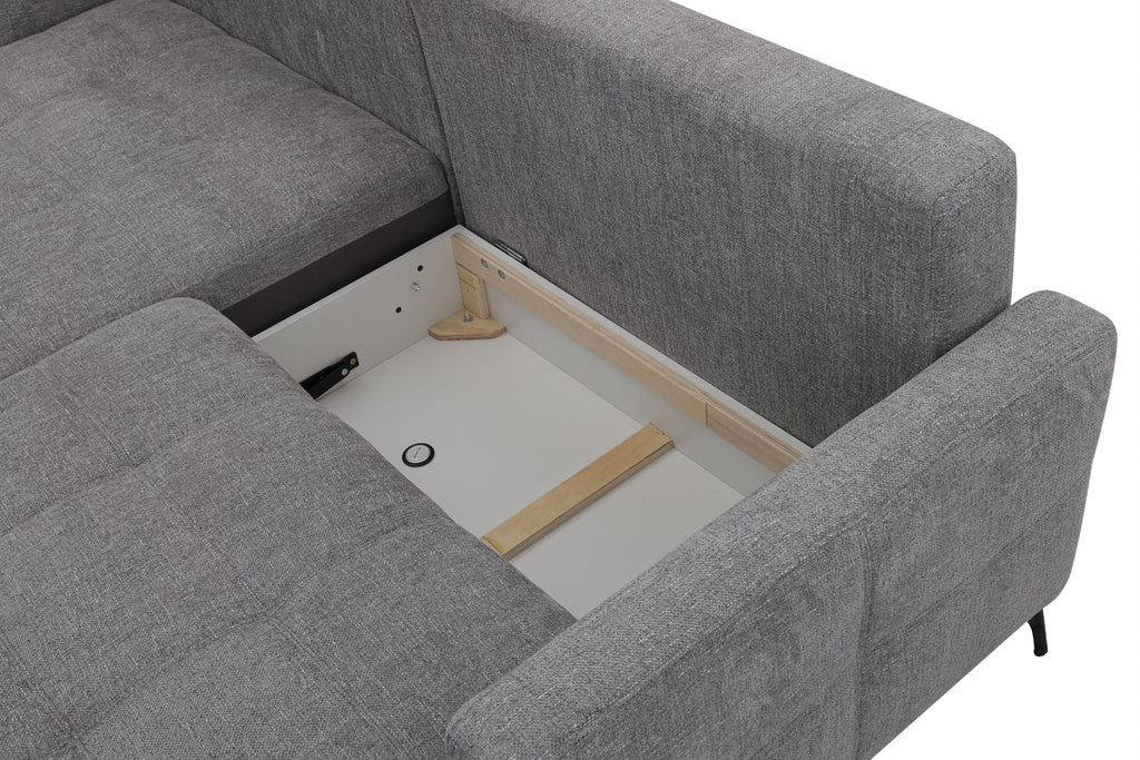 Premium Sofa bed with Chaise and Storage
