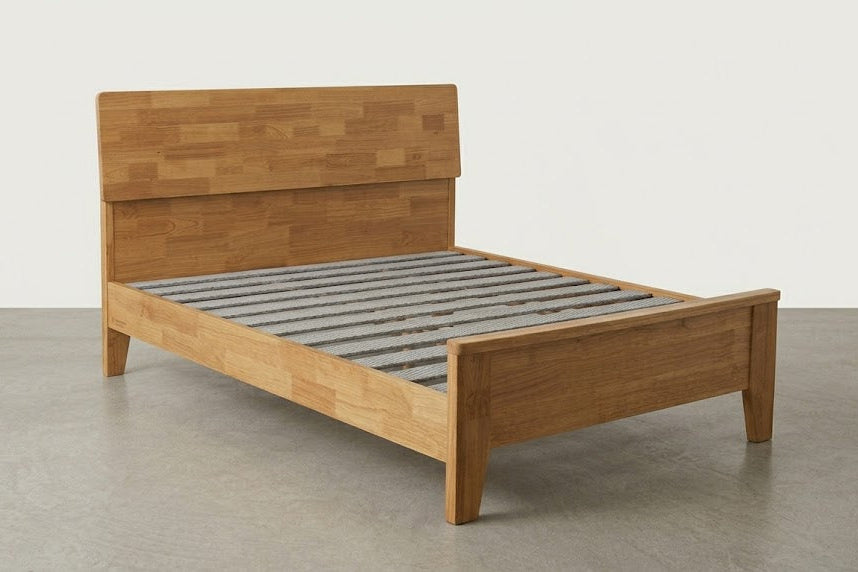 Solid Wood Bed Frame with headboard