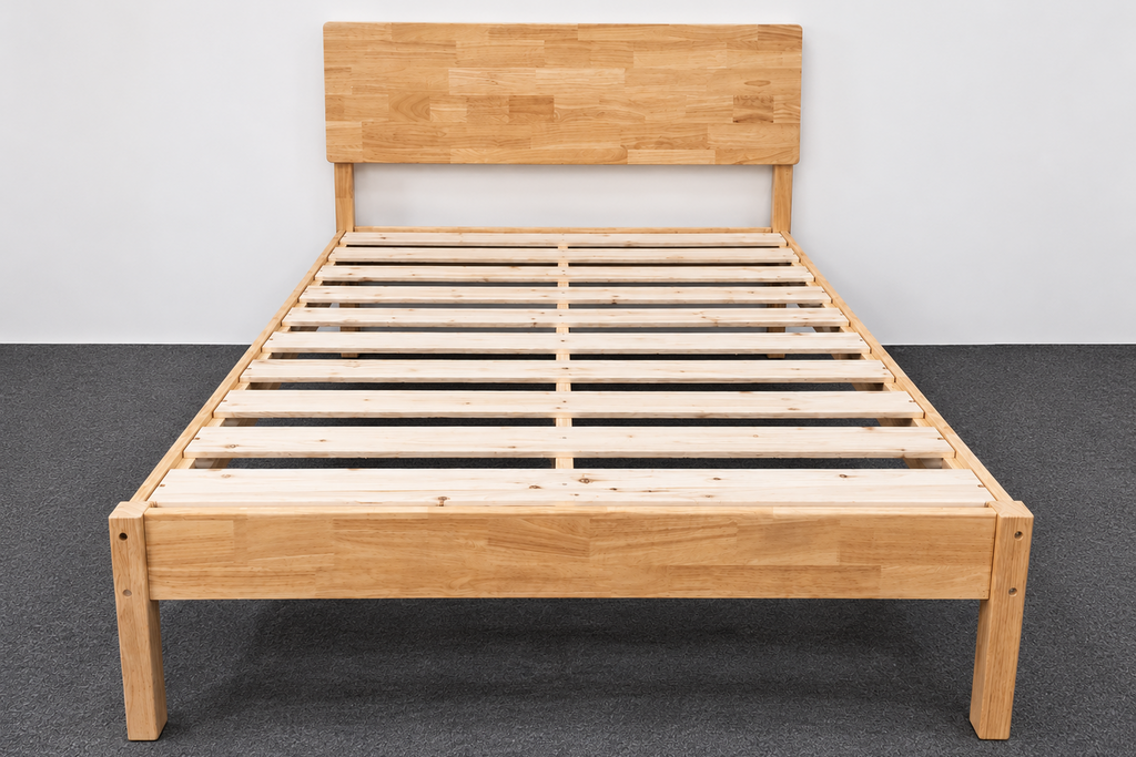 Solid Wood Double Bed Frame - Double