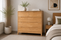 Solid Wood Tall Boy Drawers