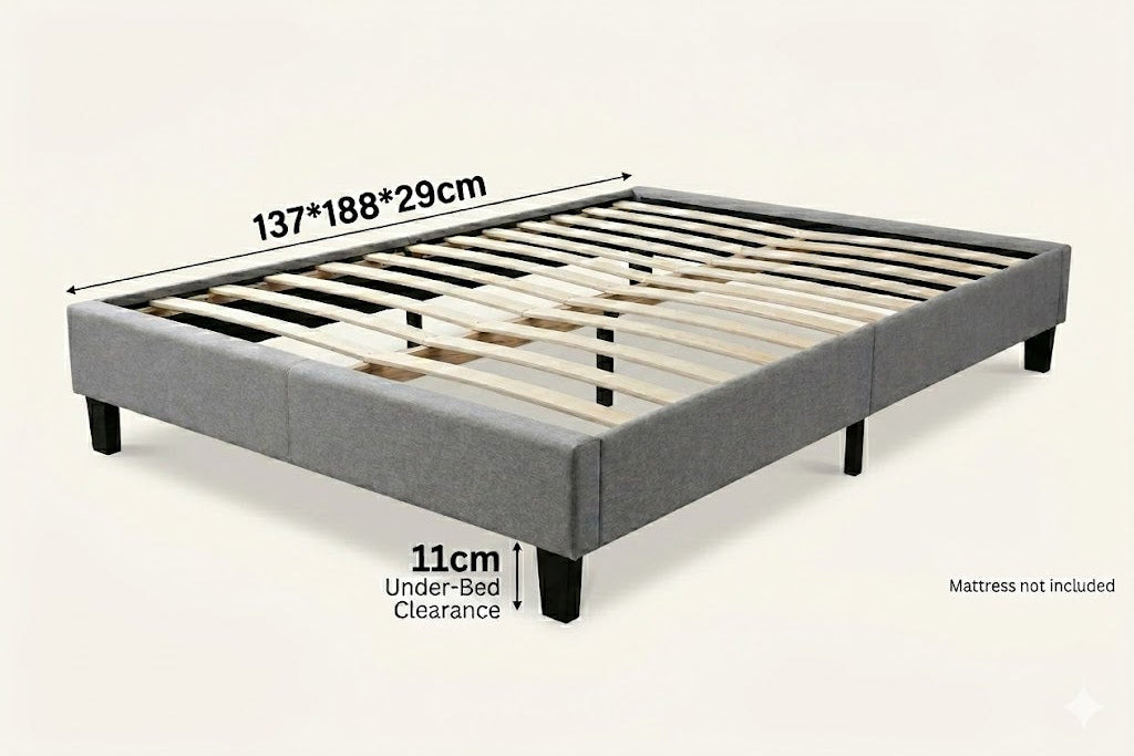 Bed Frame Double Size-Bed Base Only