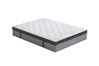 Mattress with a brand logo on a white background
