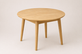 Round Dining Table - Solid Rubber wood