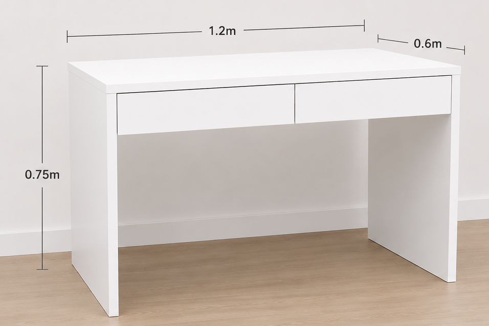Study Desk with drawers